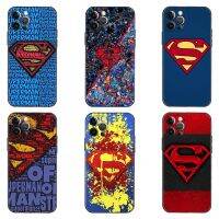 【digital technology】เคสโทรศัพท์สำหรับ iPhone 14 13 12 14 Pro Max 6S 6 7 8 Plus X XR 12 13 Mini Cover SE Coque DC-Superman ไอคอนคลาสสิก