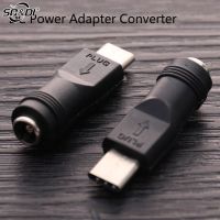 DC Power Adapter Converter Female Jack To USB Type C Male Connector DC To USBC For Laptop Notebook Computer Phone 5.5x2.1mm