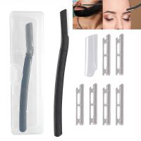 Eyebrow Trimming Knife Eyebrow Face Razor For Women Pro Eyebrow Scissors Brow Trimmer Accessories with Replaceable Blade