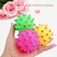TEXSpike Ball Sounding Toy Dogs Molar Teeth Cleaning Small Spike Ball Pet Dog Toys Bite-Resistant Toys Puppy Toy Dog Chew Toys