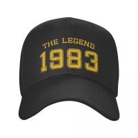 Fashion The Legend Born In 1983 Trucker Hat Women Men Custom Adjustable Unisex Baseball Cap Hip Hop