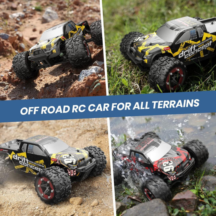 deerc-brushless-rc-cars-300e-60km-h-high-speed-remote-control-car-4wd-1-18-scale-monster-truck-for-kids-adults-all-terrain-off-road-truck-with-extra-shell-2-battery-40-min-play-car-gifts-for-boys