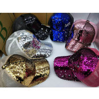 NEW Sequins Paillette Bling Shinning Mesh Baseball Cap Striking Pretty Adjustable Women Girls Hats For Party Club Gathering