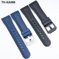 silicone rubber suitable for timing sports mens watch strap 24mm