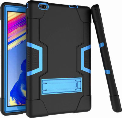 ‎Cherrry FIEWESEY for Vankyo matrixpad S20 10" Case,Hybrid Heavy Duty Shockproof Rugged Protective Case for Facetel Q3 Pro/TOSCIDO P20/P101/TOPELOTEK MID1001S/VUCATIMES N20/DUODUOGO Tbalet 10 Inch(Black/Blue)