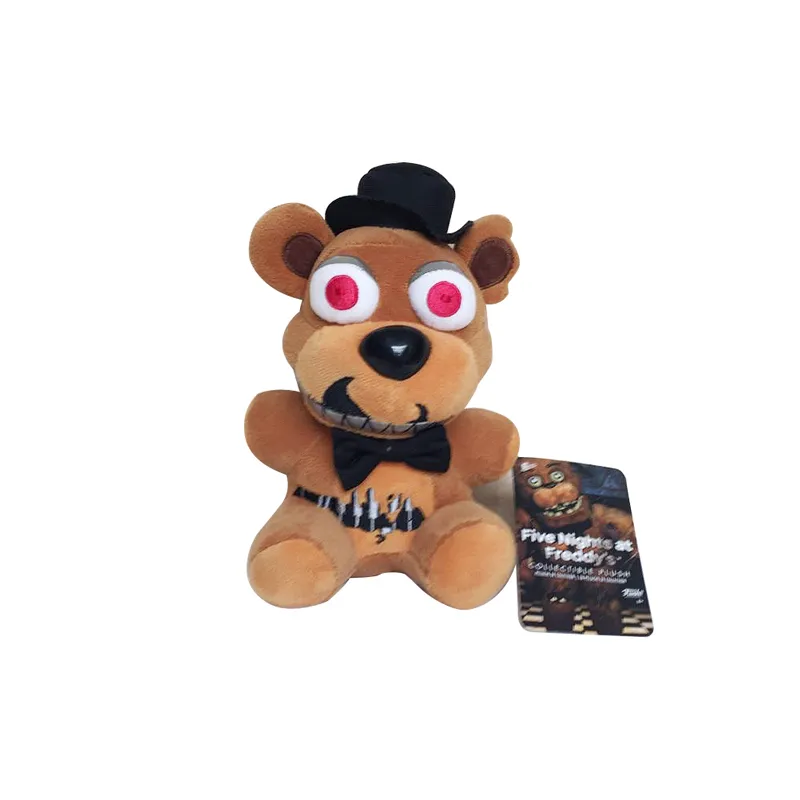 ❖1pcs FNAF Plush Toys 18cm Five Nights At Freddy's 4 Freddy Bear