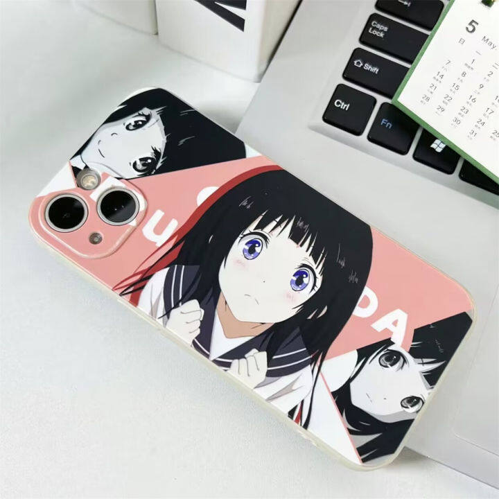 เคสโทรศัพท์ที่เข้ากันได้กับ-iphone-13-12-11-pro-max-mini-x-xr-xs-max-7-8-6-6s-plus-เคส-hyouka-oreki-houtarou-chitanda-eru-การ์ตูนญี่ปุ่นคู่แฟชั่นอะนิเมะซิลิโคนกันกระแทกนิ่ม-tpu