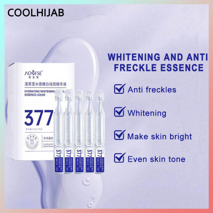 Coolhijab 377 Whitening essence Facial serum Niacinamide Secondary