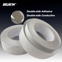 ◎ 20M/Roll Double-side Adhesive Fabric Tape Anti-interference Shielding Double Side Conductive Tape For Laptop Cellphone LCD EMI