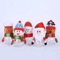 Bag Transparent Sweets Box Kids Gift Santa Candy Jar Storage Bottle