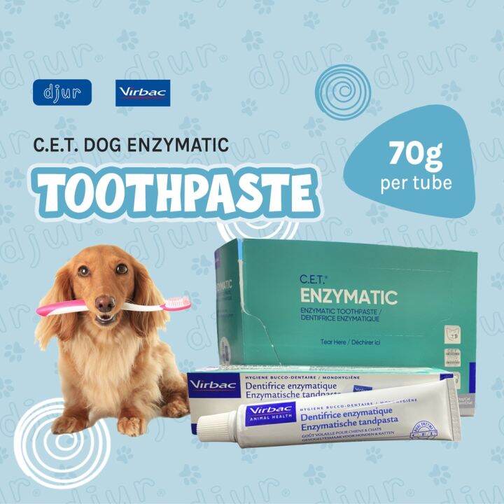 Immediate delivery VIRBAC 70g C.E.T. Dog Enzymatic Toothpaste Virbac