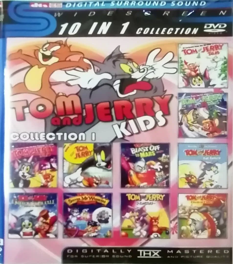 DVD Tom and Jerry Kids All In 1 Collection J 244 - Anime Cartoon | Lazada