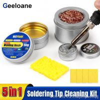 hk❍◑✉  GEELOANE Soldering Cleaning 50g Rosin Paste Flux 16g Tinner Cleaner  Soldering Cleaner Welding Sponge