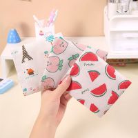 Women 39;s Mini Sanitary Napkin Bag Cotton Hasp Zipper Wallet Small Coin Earphone Holder Case Cosmetic Lipstick Storage Bag Pouch