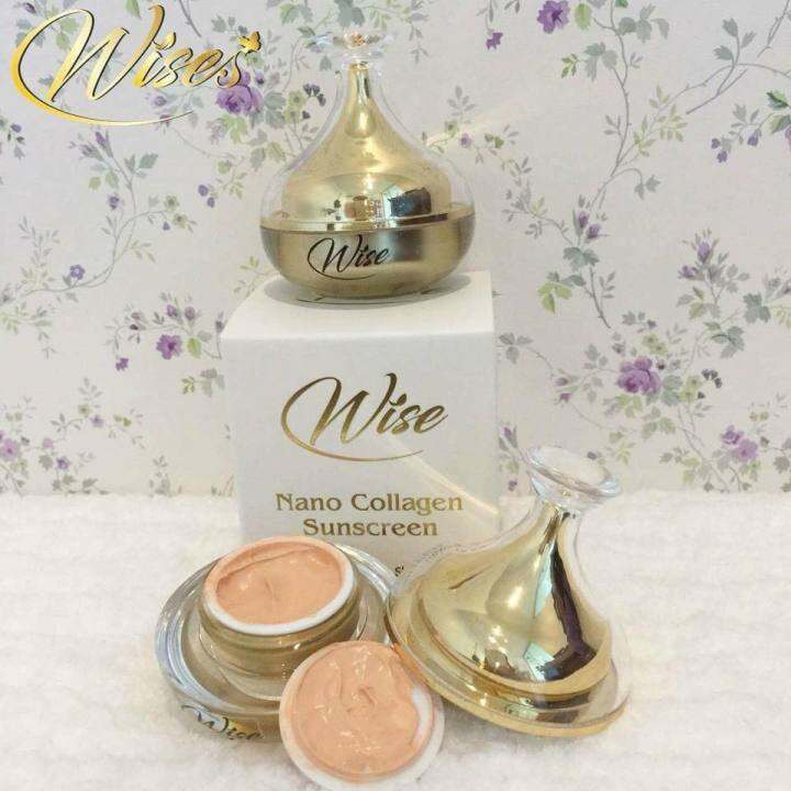 แพ็คเกจใหม่-ครีมกันแดด-wise-nano-collagen-spf50pa