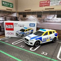 TAKARA TOMY รถโลหะผสมหมายเลข67 XC60วอลโว่รถตำรวจของเล่นเด็กรถคันเล็กของสะสมแบบจำลอง