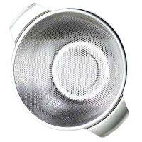 【CC】 Rice Washer Strainer Bowl Stainer Basin Drain Basket Dense Hole Metal