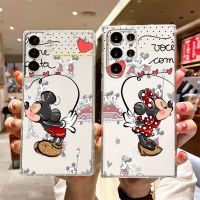 [Hot K] เคสโทรศัพท์มิกกี้เมาส์ดิสนีย์สำหรับ Samsung S22 S21 S20 Pro Lite พิเศษ FE S10 5G S9 S10E S8บวก S7เคสใส