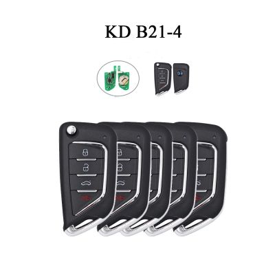 3/5pcs/lot KEYDIY Original KD B21-4 B series Remotes For KD900/MINI KD/URG200 Key Programmer B Series Remotes