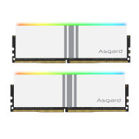 Asgard V5 Series หน่วยความจำ DDR4 RAM PC 8GBx2 3200MHz 3600MHz CL14 RGB RAM ขั้วโลกสีขาวโอเวอร์คล็อกต่ออุปกรณ์เสริมเสริม