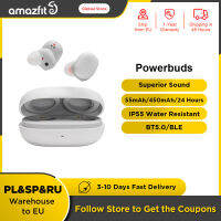 Amazfit PowerBuds Wireless In-Ear earphones IP55 Monitor TWS headphones Bluetooth-compatible For iOS Android Phone