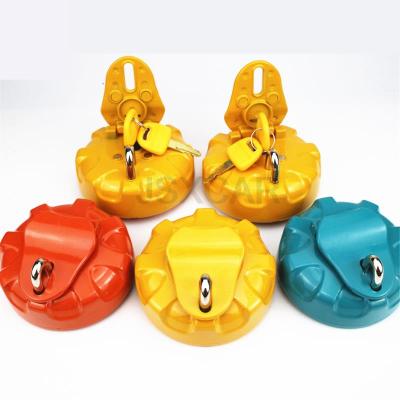 For SANY Diesel Tank Cap Anti-theft Fuel Tank Cap durable high quality Repair parts Excavator accessories Free shipping