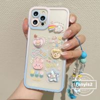 เคสโทรศัพท์มือถือ ลายการ์ตูนตุ๊กตาน่ารัก พร้อมสายโซ่ สําหรับ Y27 Y36 V27 V27e Y02 V25Pro Y02s Y16 Y35 Y22 V23e Y21A Y21T Y21s Y33s V21 V20 Y12s Y12A Y01 Y15s Y15A Y20i Y19 Y17 Y15 Y50 Y30 Y95 S