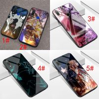 ~ anime sword art online 2 vivo v 5 v 7 v 11 v 15 pro y 11 y 55 s y 67 y 69 y 71 tpu เคสกระจกนิรภัยสําหรับโทรศัพท์มือถือ