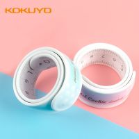 สร้อยข้อมือ KOKUYO Hg 1ชิ้นไม้บรรทัดไม้บรรทัดนิ่ม30ซม. สร้างสรรค์มีหลายไม้บรรทัดซิลิโคนพับได้ปลอดสารพิษ