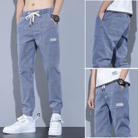 CODai424839 ?MOLLGE? Seluar Jeans Lelaki Slim Fit Cut Denim Slim Fit Jeans Men Slack Seluar Panjang Plus Size Long Pants