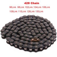 Hans1 428 Chain 96L/98L/102L/104L/106L/108L/110L/126L/130L Metal Motorcycle 50cc-250cc Pit Dirt Go Kart