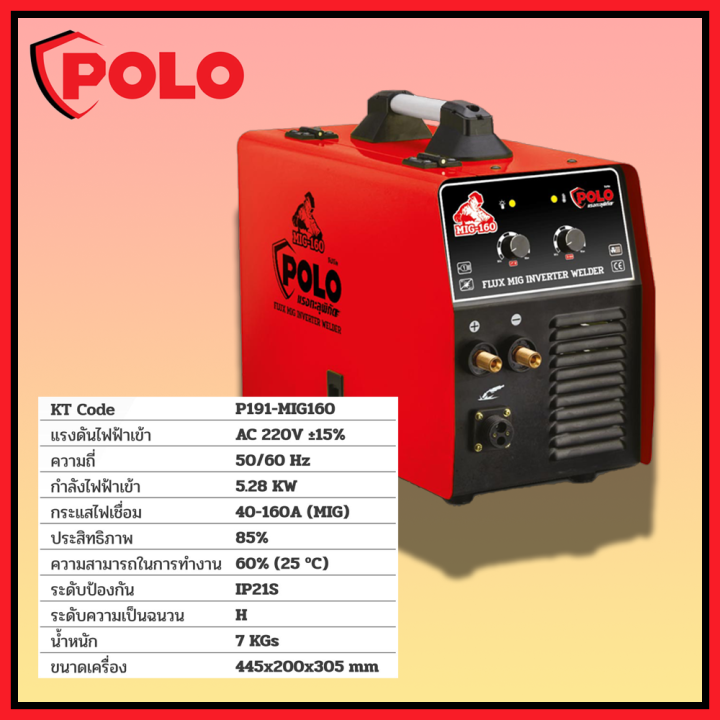 polo-รุ่น-p191-mig160-ตู้เชื่อม-ตู้เชื่อมอินเวิร์ทเตอร์-เครื่องเชื่อม-เครื่องเชื่อมอินเวิร์ทเตอร์-mig