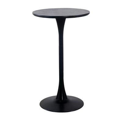 Round bar table, steel , (Max load 100 kg.) ,size 60x60x105 cm.