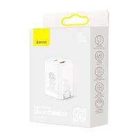[ ใช้กับ iPhone12 ได้❗️] Baseus หัวปลั๊ก 2 port ชาร์จเร็ว 30W. Speed Dual QC3.0 Quick Charger ขา