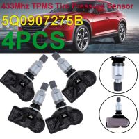 ค่าเริ่มต้น Sistema De Control De Presión,เซ็นเซอร์ TPMS Para Audi, Skoda, A3, A7, A6,โฟล์คสวาเกน,Porsche, Bentley, 5Q0907275B, 5Q0907275, 4 Unidades