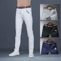 ✙ Men 39;s Golf Shirt 2023 Spring Golf Pants Men 39;s Golf Garment Marben Golf Shirt Men 39;s Fashion Belt Stripe Luxury Golf Pants