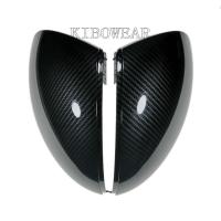 Side Wing Mirror Caps Cover for VW Tiguan MK1 Sharan For Skoda Yeti (Carbon Look) 2009 2010 2011 2012 2013 2014 2015 Replacement