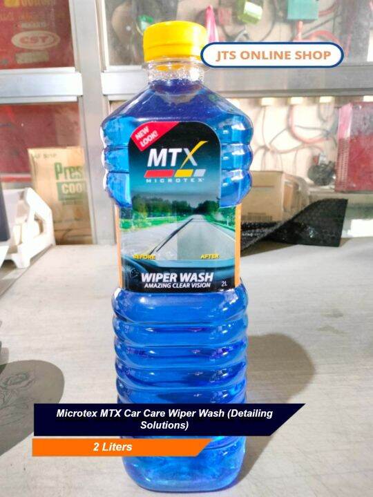 Microtex MTX Car Care Wiper Wash (Detailing Solutions) 2 Liters | Lazada PH
