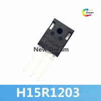 หลอด IGBT เตาเหนี่ยวนำไฟฟ้า H15R1203 2ชิ้นของแท้ท่อไฟฟ้าถึง-247 15A 1200V สำหรับเชื่อม