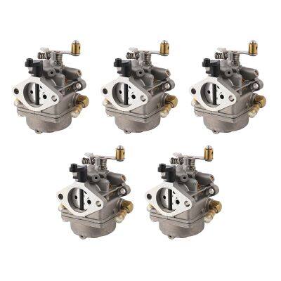 5X Carburetor Assembly for Yamaha F6 4-Stroke 6HP Marine Motor 6BX-14301-10 6BX-14301-11 6BX-14301-00