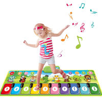 Children Musical Piano English Music Car Baby Educational Development Kids Play Mat Blanket Electronic Toys For Toddlers Gift