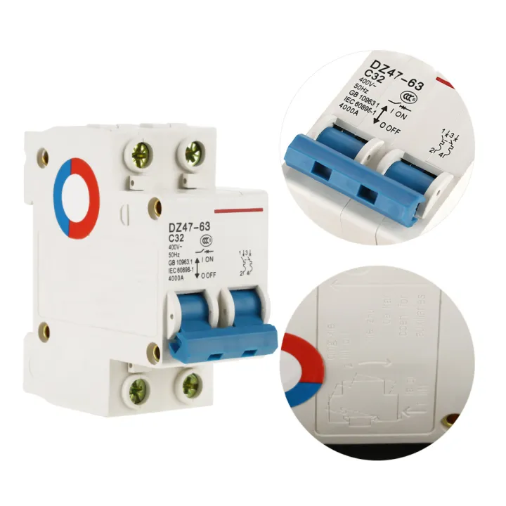 เซอร์กิตเบรกเกอร์-2p-ขนาดเล็กสำหรับระบบจ่ายไฟ-32a-400v