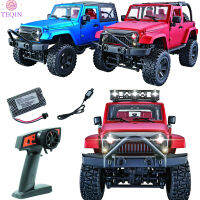 TEQIN ใหม่!!สำหรับ Rbrc 1:14 Wrangler รถ RC ของเล่นโมเดลจำลองรถขับเคลื่อนสี่ล้อ2.4G