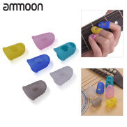 6 Miếng Bảo Vệ Đầu Ngón Tay Bằng Silicon Cho Guitar Ukulele Người Mới Bắt