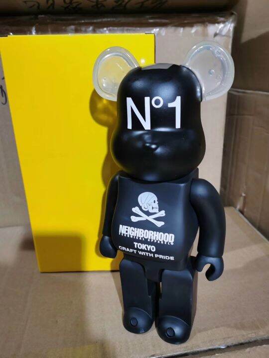 Animation bearbrick N1 violent bear 400% building block bear ...