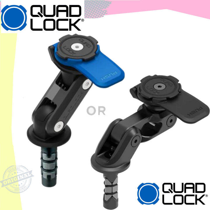 [QUAD LOCK] FORK STEM MOUNT PRO FOR MOTORCYCLE PHONE HOLDERS Lazada