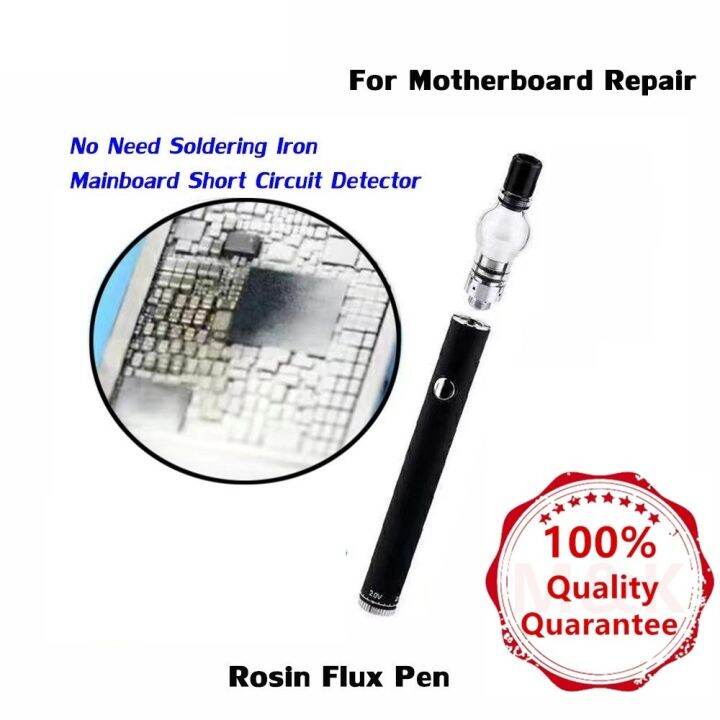 Rosin Dispenser Flux Pen Non Soldering Iron Mainboard PCB Short Circuit