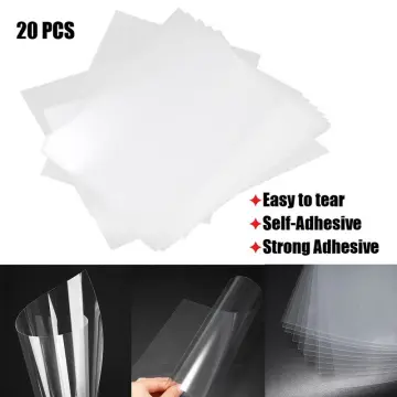 10Pcs A4 Clear Transparent Film Self Adhesive Sticker Paper For Laser  Printer