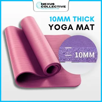 Yoga Mat Non Slip 10mm - Best Price in Singapore - Dec 2023