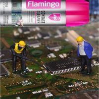 Flamingo Contact Cleaner สเปรย์น้ำยาทำความสะอาด แผงวงจร ชนิดแห้งเร็ว ล้างหน้าสัมผัส อุปกรณ์ วงจรไฟฟ้า Air Flow Sensor รถ